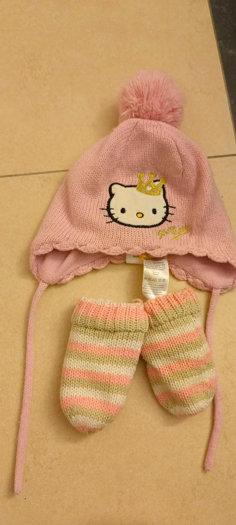 Čiapočka hello kitty,vel.6-12mes. 80/92, h&m,80