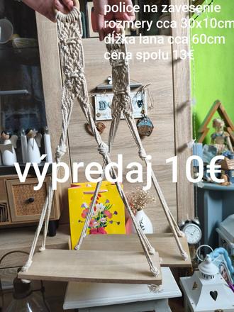 Poličky na zavesenie, 