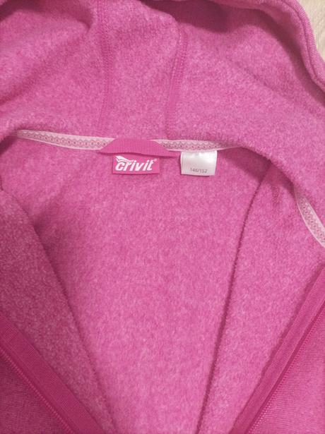 Flísová mikina top stav, crivit,146
