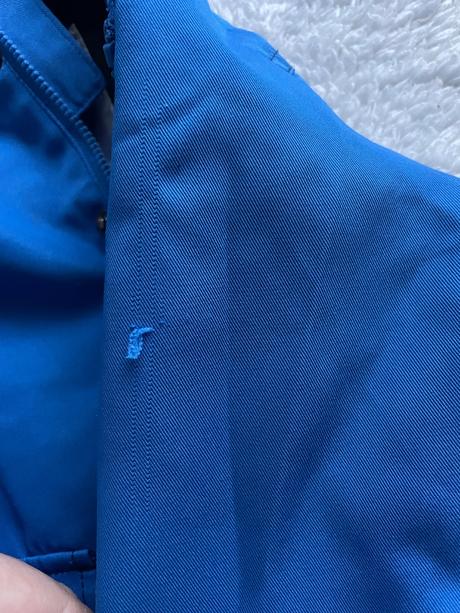 Modra tenka bunda s kapucnou lupilu, lupilu,98