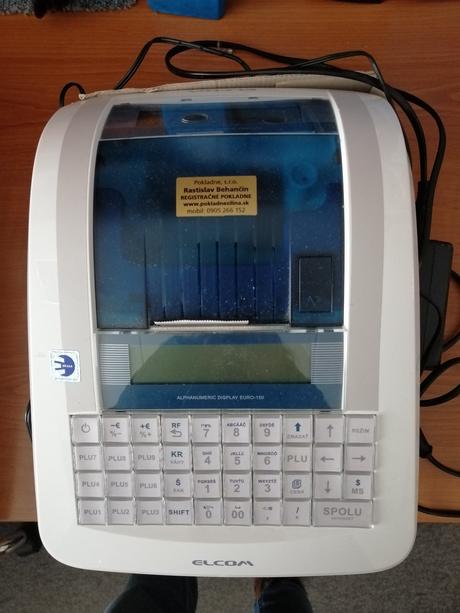 Registračná pokladnica elcom euro150/o flexy std, 