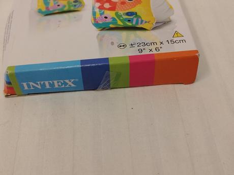Nové detské rukávniky rybičky, intex, 23x15 cm, 