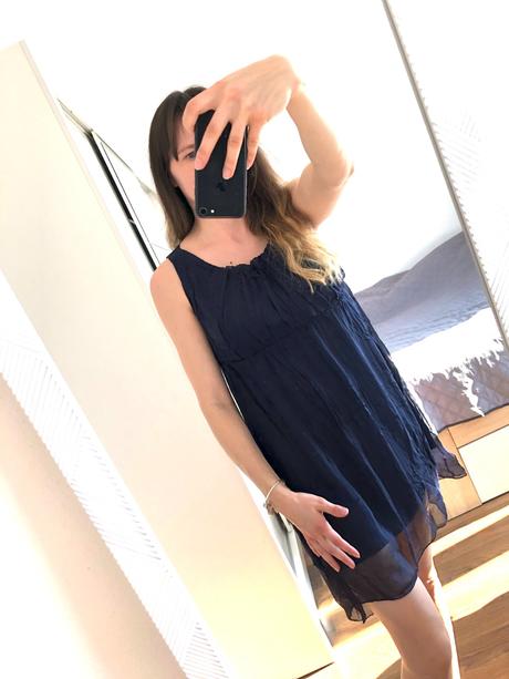 Nádherné hodvábne šaty, s