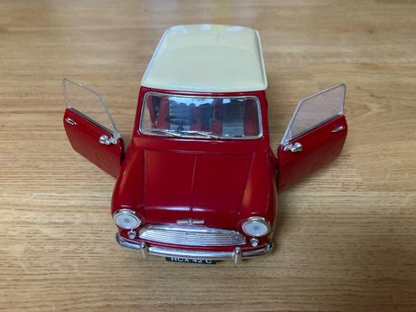 Solido mini cooper model auta 1/16,