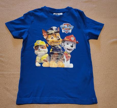 Chlapčenské tričko paw patrol velk.110, nickelodeon,110