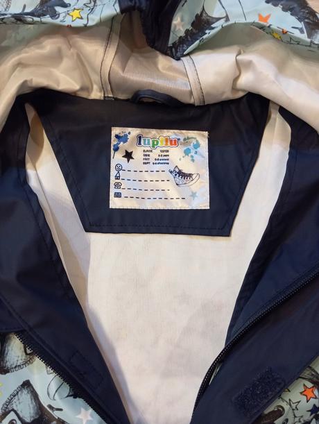 Nepremokavá súprava do dažďa, lupilu,128