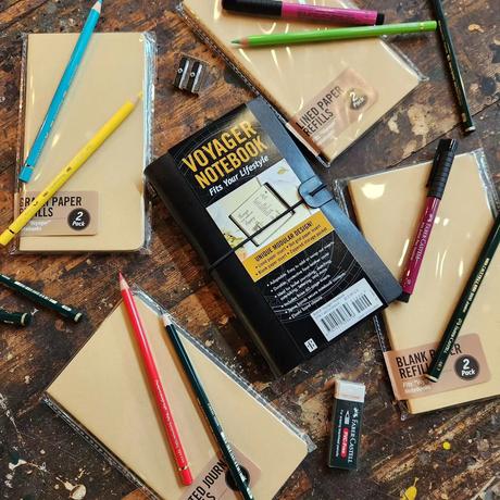 Peter pauper press voyager notebook  denník, 