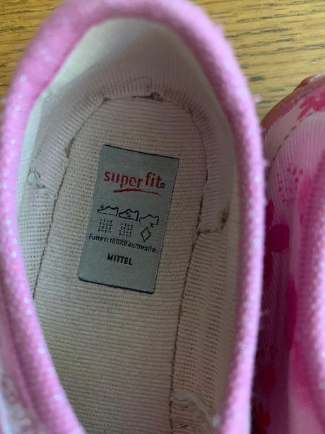 Papučky s motívom kvietkov, superfit,26