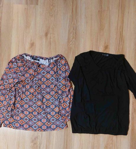 2x trčko dlhý rukáv, bonprix,40