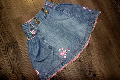 Next riflová sukňa, v. 98/3y, next,98