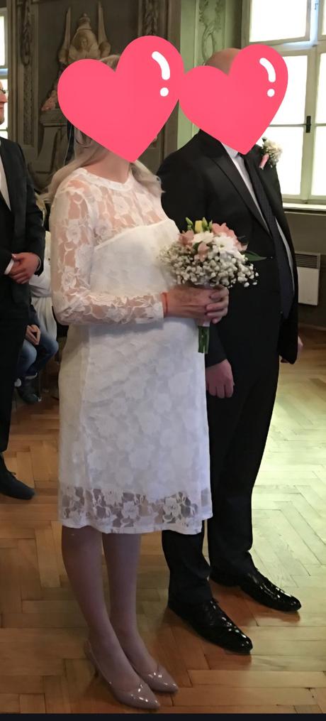 Svadobné tehotenské šaty, m