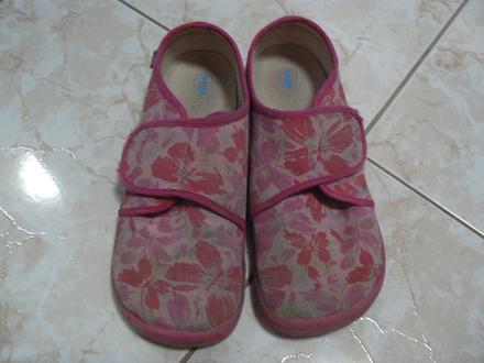 Dievčenské plátené barefoot tenisky, beda,35