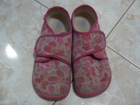 Dievčenské plátené barefoot tenisky, beda,35