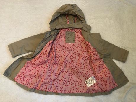 Jarný kabátik / plášť veľ. 98, palomino,98