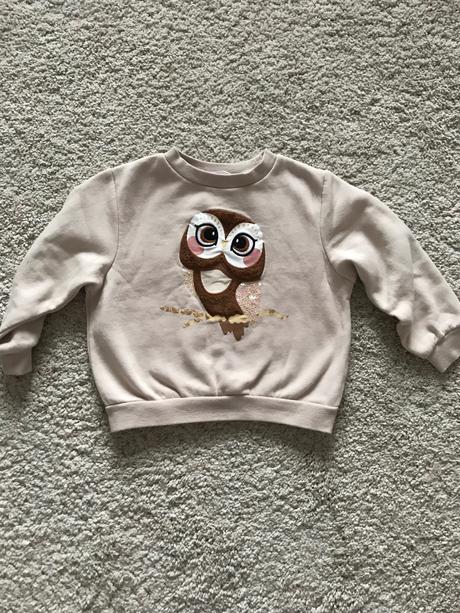 Mikina so sovičkou, h&m,98