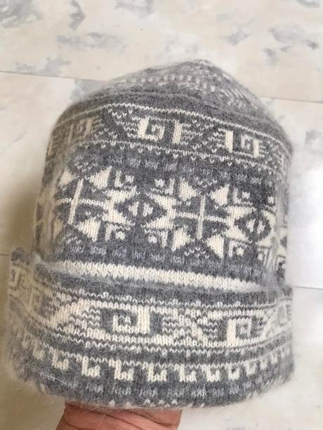 Luxusná kašmírová čiapka - duplovaná, m