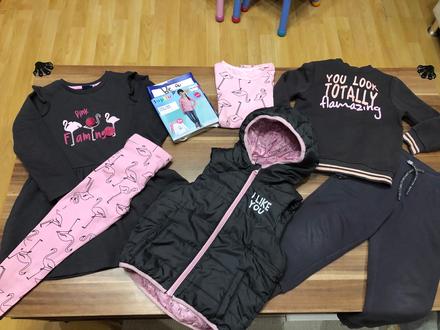 Komplet s plameniakmi 98-104+ suprava gratis, 86–98