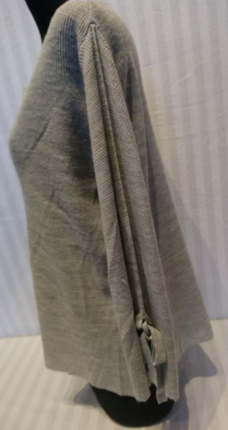 Dámsky tenký acrylový sivý pulóver, tu, xl/xxl, tu,xl
