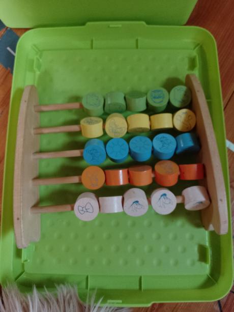 Drevené počítadlo pre najmenších, 