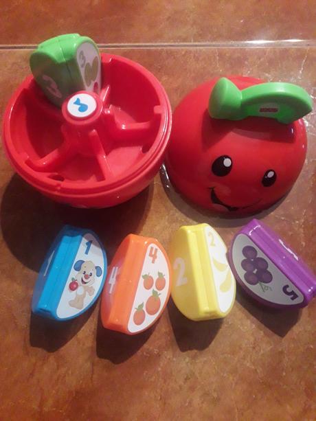 Jabĺčko fisher price, 