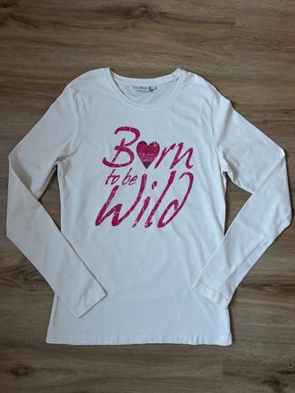 Kremove bavinene tricko, tom tailor,176