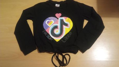 Mikinka do pol pása 134/140, 140