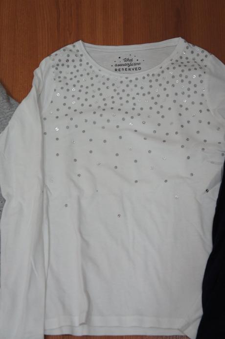 Tričká - dlhý rukáv 3ks, reserved,134