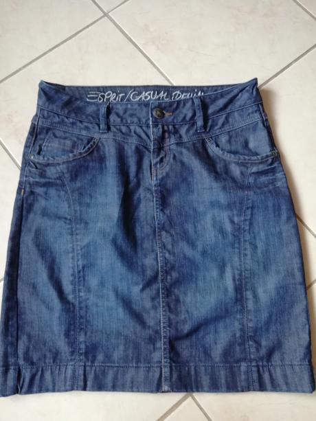 Rifľová sukňa esprit, esprit,30