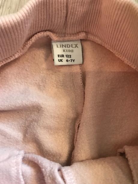 Tepláky lindex 6-7 rokov, lindex,122