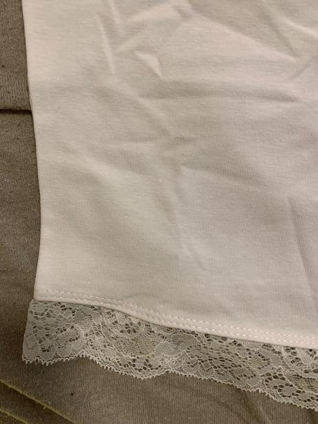 Biely top s cipkou, fishbone,m