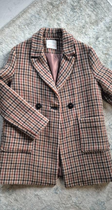 Vlnený kabátik zara, zara,152