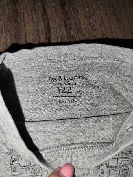 3x tričká s dlhým rukávom pre chlapca, fox & bunny,116