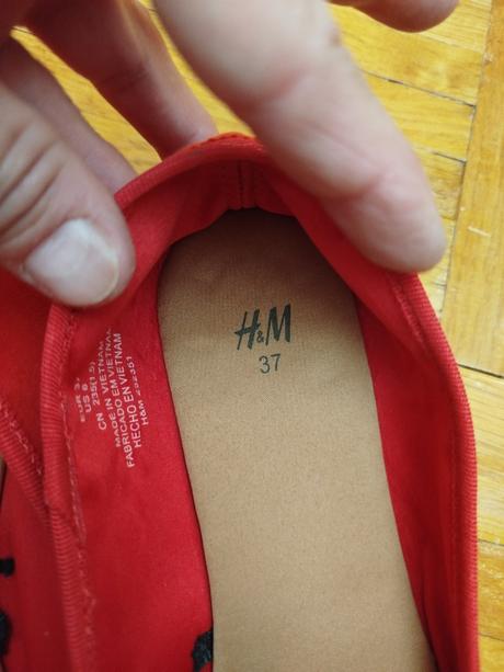 Balerínky, h&m,37