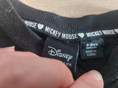 Cropp top mikina mickey mouse zn.primark veľ.134, primark,134