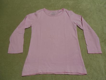 Bavlnené tričko,ružové,veľ.110-116, 110