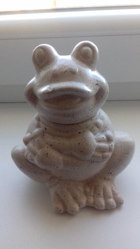 Predám keramickú žabu na sviečky, 