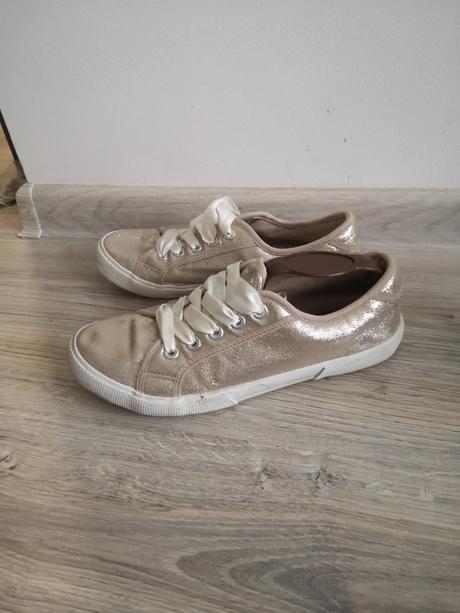 Dámske tenisky zlaté, 36
