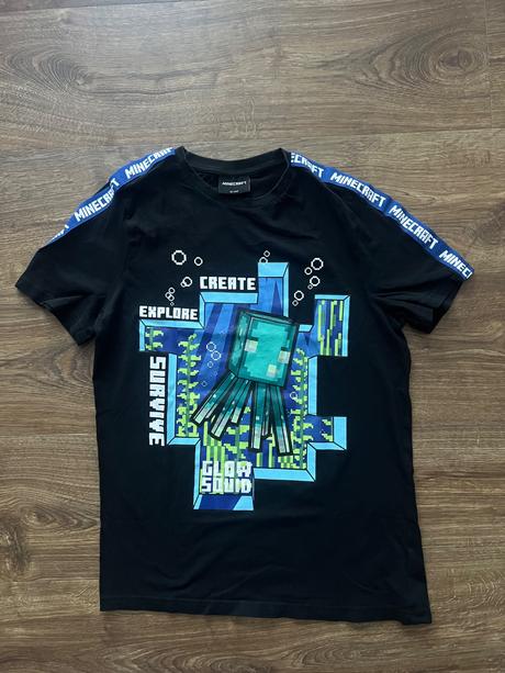Minecraft tričko, f&f,164