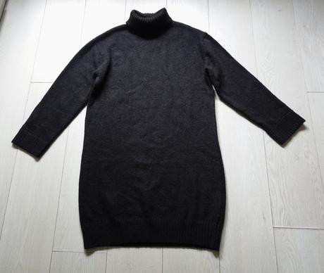 Dlhý mäkký sveter/šaty, h&m,s