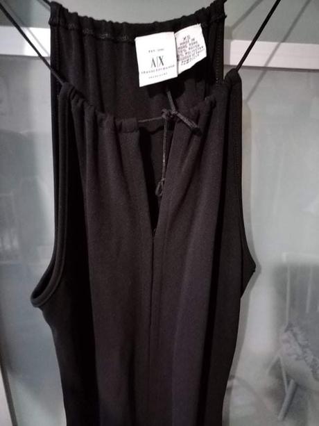 Malé čierne šaty armani exchange, armani,xs
