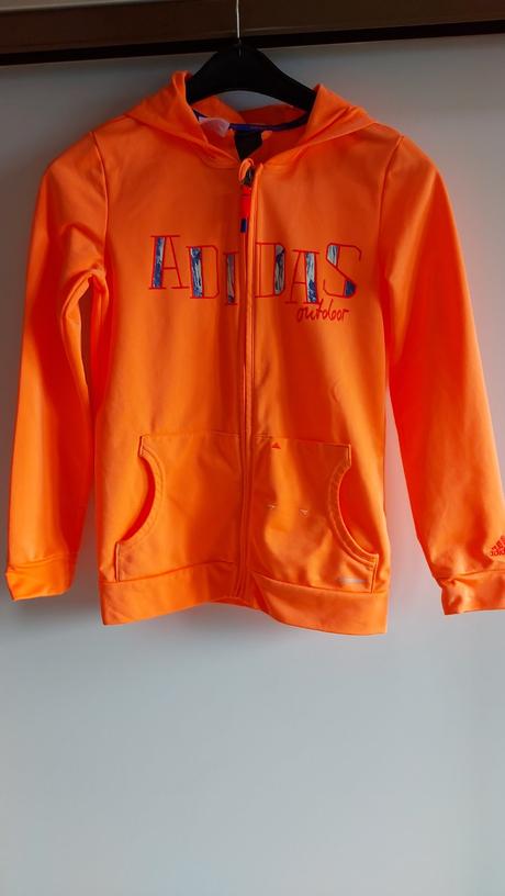 Športová mikina s kapucňou, adidas,152