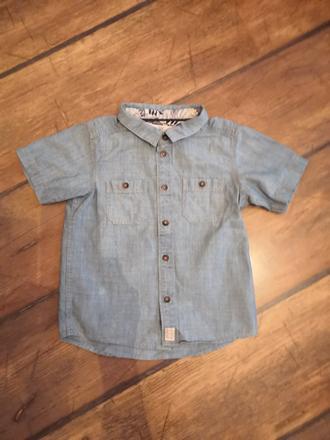 Rifľová košeľa, h&m,98