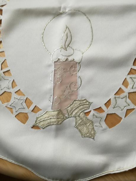 Obrus z vianočným motívom, 