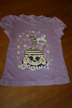 2 ks tričká, 116-122, h&m,116