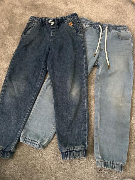 Teplaky 3 ks + 2ks rifle gratis, 134