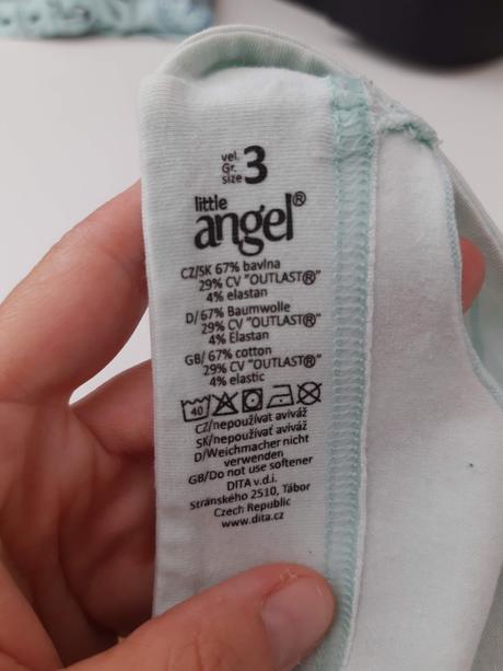 Outlast dievča letná šatka 42-44 cm, little angel®,74