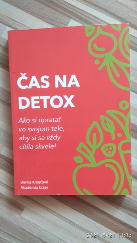 Kniha čas na detox, 