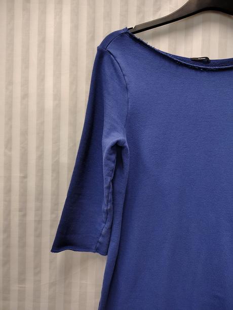 Modré bavlnené mikinové šaty, tunika, tezenis l/xl, tezenis,l