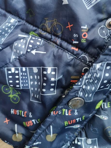 Chlapčenska prechodná vesta s kapucňou, lupilu,92