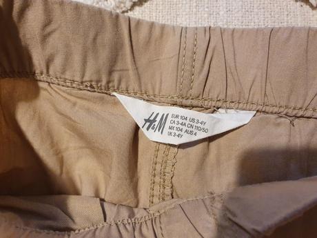 Šortky 104, h&m,104